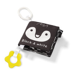 Образовательная книга BabyOno Black & White, животные, 542 цена и информация | Игрушки для малышей | kaup24.ee