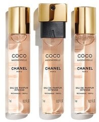 Туалетная вода Chanel Coco Mademoiselle - EDT cartridge (3 x 20 мл) цена и информация | Женские духи | kaup24.ee