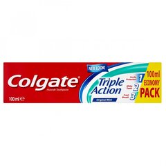 Зубная паста Colgate Triple Action 100 мл цена и информация | Для ухода за зубами | kaup24.ee