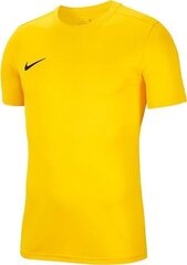 Meeste T-särk Nike BV6741 719, kollane hind ja info | Poiste särgid | kaup24.ee