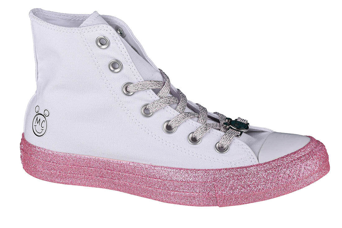 Naiste spordijalatsid Converse X Miley Cyrus Chuck Taylor Hi All Star 162239C, valge цена и информация | Naiste spordi- ja vabaajajalatsid | kaup24.ee