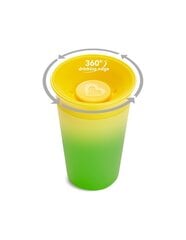 Värvi muutev joogipudel Munchkin Miracle 360, sinine 12 kuud+, 266 ml цена и информация | Бутылочки и аксессуары | kaup24.ee