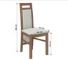 Söögitoakomplekt ADRK Furniture Rodos 25, pruun hind ja info | Söögilauakomplektid | kaup24.ee