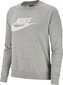 Nike naiste dressipluus NSW ESSNTL CREW FLC, hall цена и информация | Naiste pusad | kaup24.ee