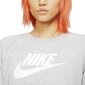 Nike naiste dressipluus NSW ESSNTL CREW FLC, hall цена и информация | Naiste pusad | kaup24.ee