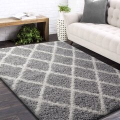 Ковер Long Modern Grey, 80x150 см цена и информация | Ковры | kaup24.ee