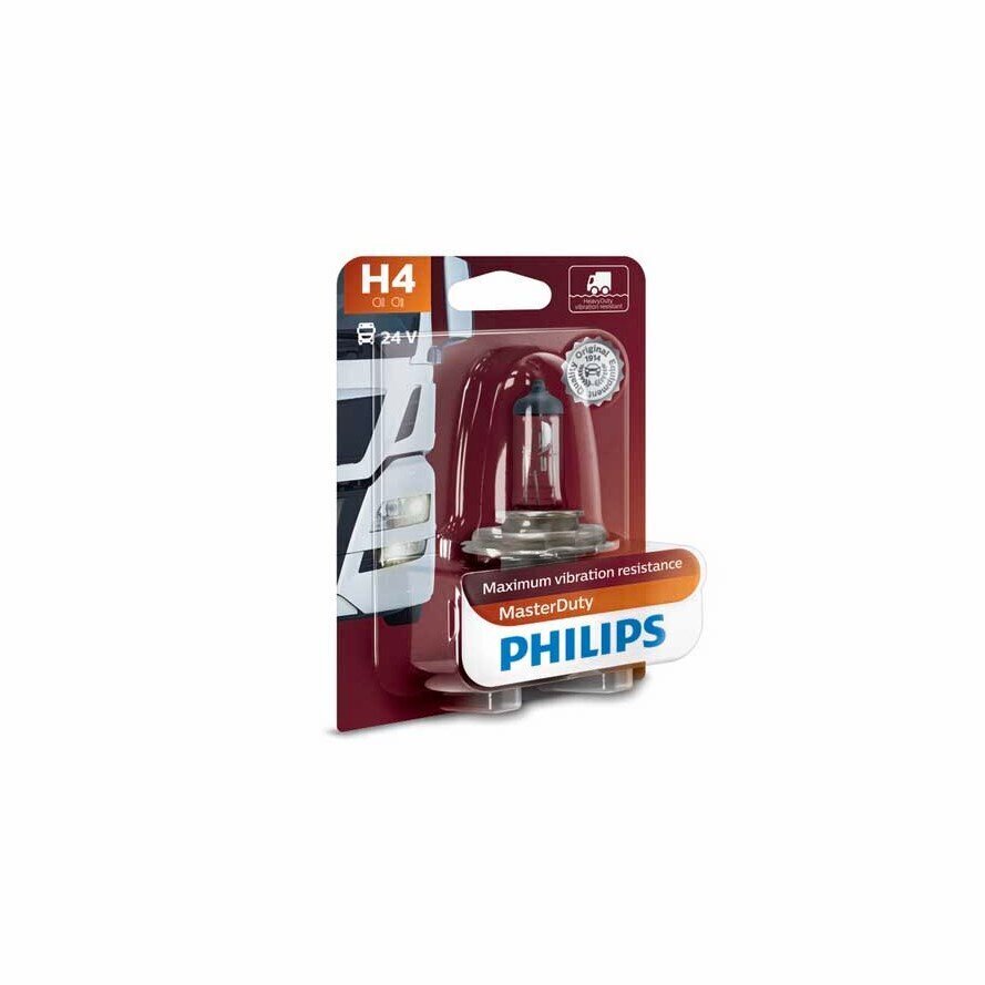 PHILIPS Master Duty autolamp 24V H4 75 / 70W MD hind ja info | Autopirnid | kaup24.ee