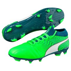 Meeste spordijalatsid Puma One 18.3 FG 10453804, roheline цена и информация | Футбольные бутсы | kaup24.ee