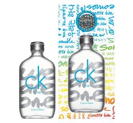 Туалетная вода Calvin Klein CK One We Are One Magnets edt unisex, 100 мл цена и информация | Женские духи | kaup24.ee