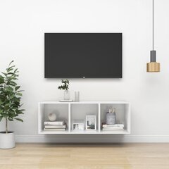 vidaXL Seinakinnitusega TV-kapp, 37x37x107cm, MDP hind ja info | TV alused | kaup24.ee