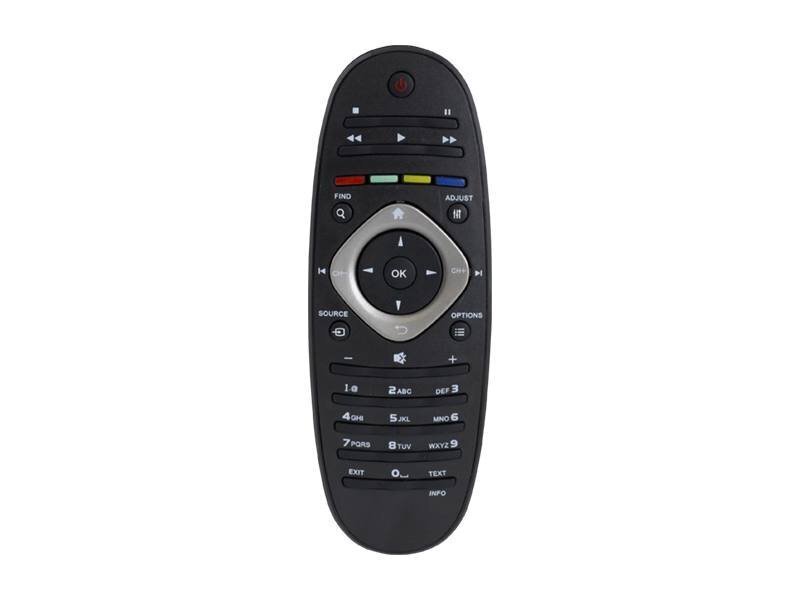 HQ LXP267 TV remote control PHILIPS LCD /LED/HDTV Black hind ja info | Smart TV tarvikud | kaup24.ee