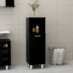 Шкафчик для ванной, черный цена и информация | Шкафчики для ванной | kaup24.ee
