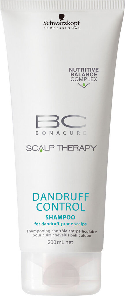 Kõõmavastane šampoon Schwarzkopf Professional BC Bonacure Scalp Therapy Dandruff Control 200 ml цена и информация | Šampoonid | kaup24.ee