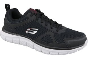 Meeste jooksujalatsid Skechers Buty Track-Scloric, must hind ja info | Spordi- ja vabaajajalatsid meestele | kaup24.ee