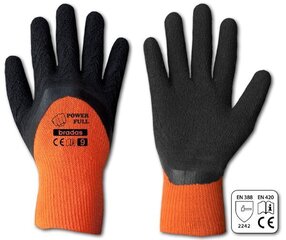 Садовые и рабочие перчатки Power Full, 6 шт . цена и информация | Рабочие перчатки | kaup24.ee
