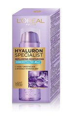 Niisutav päevakreem hüaluroonhappega L'Oreal Paris Hyaluron Specialist SPF20, 50 ml цена и информация | Сыворотки для лица, масла | kaup24.ee