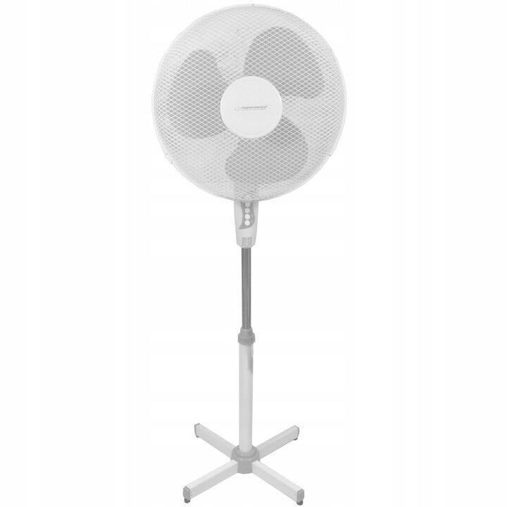 Ventilaator teleskoopalusega Esperanza HURRICANE 50 W white цена и информация | Ventilaatorid | kaup24.ee