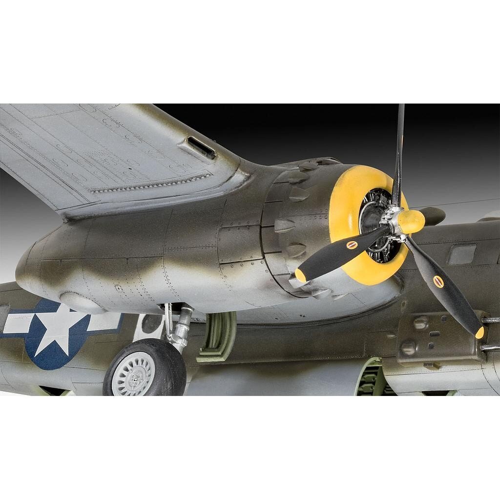 Liimitav mudel B-25C/D Mitchell Revell, 1:48, 230tk цена и информация | Klotsid ja konstruktorid | kaup24.ee