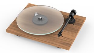 Проигрыватель для пластинок Pro-Ject T1 Орех (Walnut OM5E) цена и информация | Проигрыватели для пластинок, патефоны | kaup24.ee