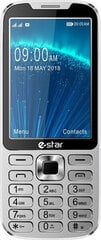 eSTAR X35 Feature Phone, Dual SIM, Silver hind ja info | eSTAR Lapsed ja imikud | kaup24.ee