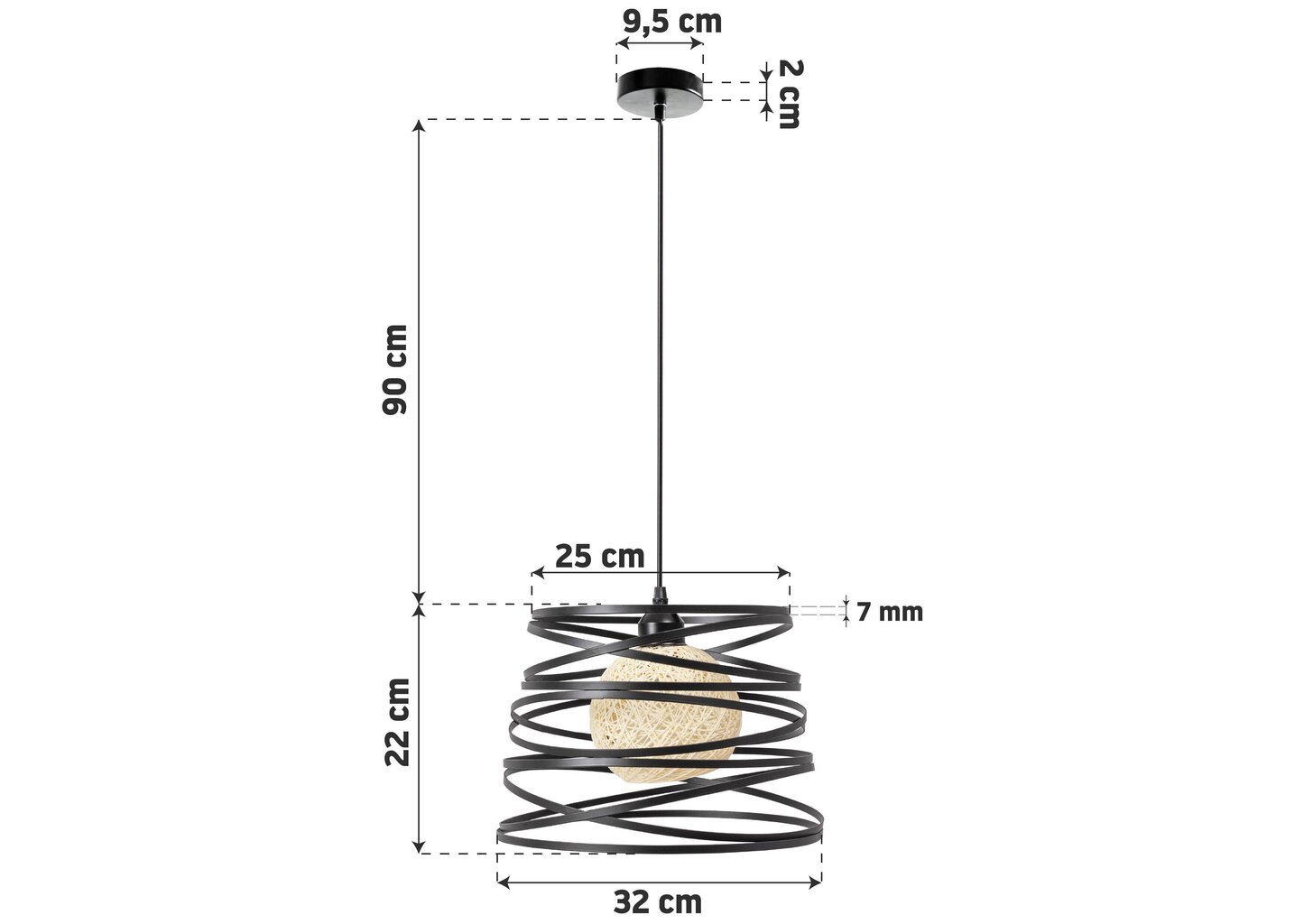 Rippvalgusti Loft ZigZag hind ja info | Rippvalgustid | kaup24.ee