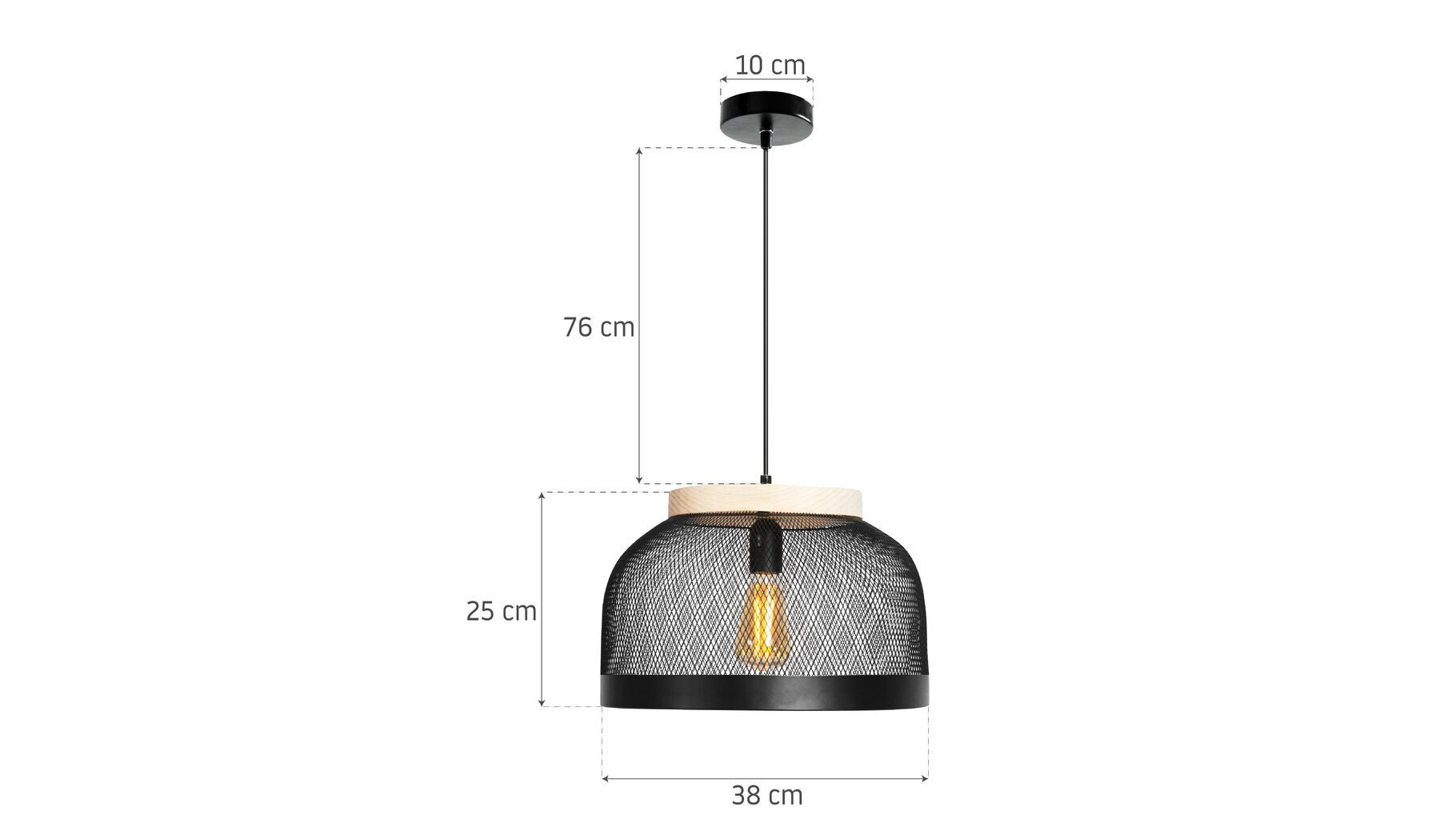 Rippvalgusti Loft Mesh hind ja info | Rippvalgustid | kaup24.ee