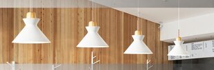 Rippvalgusti Puri, White цена и информация | Потолочный светильник, 38 x 38 x 24 см | kaup24.ee