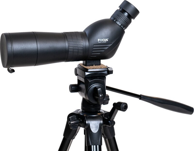 Focus Hawk 15-45x60 + Tripod, must цена и информация | Binoklid | kaup24.ee