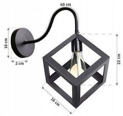 Seinavalgusti Denver-C цена и информация | Настенные светильники | kaup24.ee