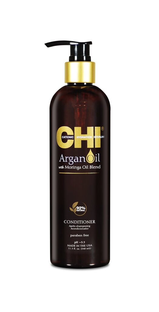 Palsam argaaniõliga CHI Argan Oil Plus Moringa Oil 340 ml цена и информация | Juuksepalsamid | kaup24.ee