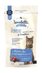 Kuivtoit kassidele Sanabelle Adult Geflugel 2kg+Snack Forelle 55g. цена и информация | Сухой корм для кошек | kaup24.ee