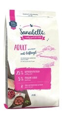 Sanabelle Adult Geflugel 2 кг + Snack Seelachs 55 г цена и информация | Сухой корм для кошек | kaup24.ee