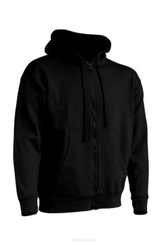 Kapuutsiga Dressipluus Hooded, must XXL цена и информация | Meeste pusad | kaup24.ee