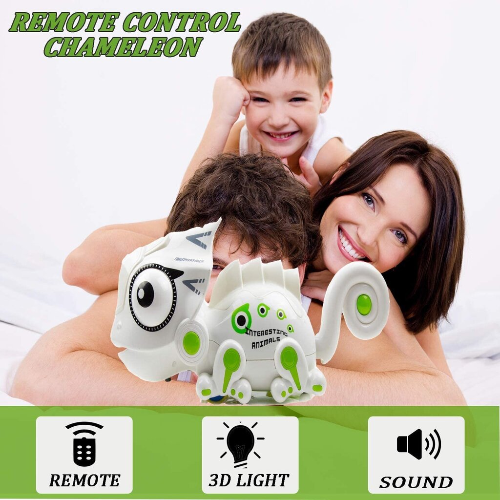 Laste robot-kameeleon, muudab värvi hind ja info | Poiste mänguasjad | kaup24.ee