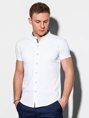 Рубашка мужская с длинным рукавом К542 - серая цена и информация | Мужские рубашки | kaup24.ee