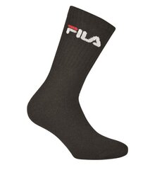 Высокие носки FILA F9505, черные, 3 пары цена и информация | Мужские носки | kaup24.ee