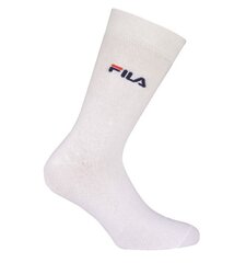 Kõrged sokid, FILA F9630, valge, 3 paari цена и информация | Мужские носки | kaup24.ee