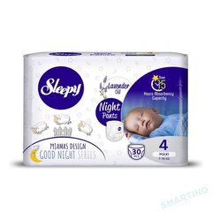 Mähkmed New Sleepy PANTS Maxi-30 tk (4.suurus) 7-14 kg цена и информация | Подгузники | kaup24.ee