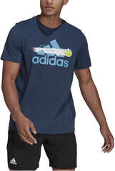 Футболка Adidas M Ss Cat Tee Blue GN8059/M цена и информация | Мужские футболки | kaup24.ee