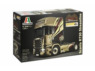 Сборная пластиковая модель Italeri - SCANIA R730 Streamline team chimera, 1/24, 3930 цена и информация | Конструкторы и кубики | kaup24.ee