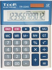 Kalkulaator TOOR 2245, 12 numbrit hind ja info | Kirjatarbed | kaup24.ee