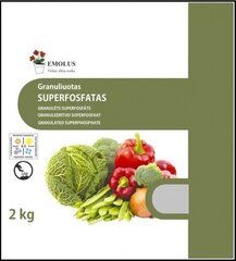 Superfosfaat graanulid 2 kg цена и информация | Рассыпчатые удобрения | kaup24.ee