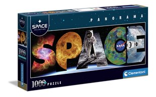 Pusle Clementoni PANORAMA SPACE, 1000 o. цена и информация | Пазлы | kaup24.ee