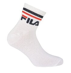 Носки средней длины FILA F9398, белые, 3 пары цена и информация | Мужские носки | kaup24.ee