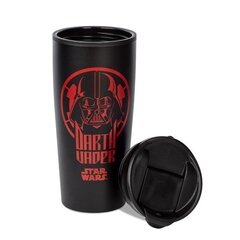 Star Wars Darth Vader Red Logo Metal Tavel Mug, 450ml цена и информация | Атрибутика для игроков | kaup24.ee