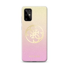 Guess GUHCS69PCUGLPGG Glitter Gradient 4G Ultra Thin Back cover Case for Samsung Galaxy S20 Ultra (G988) Pink/Gold цена и информация | Чехлы для телефонов | kaup24.ee