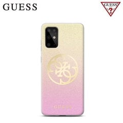Guess GUHCS69PCUGLPGG Glitter Gradient 4G Ultra Thin Back cover Case for Samsung Galaxy S20 Ultra (G988) Pink/Gold hind ja info | Telefoni kaaned, ümbrised | kaup24.ee