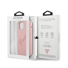 Guess GUHCP12LLSVSPI iPhone 12 Pro Max 6.7" pink/pink hardcase Script Vintage цена и информация | Чехлы для телефонов | kaup24.ee