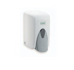 Дозатор для жидкого мыла и дезинфицирующих средств 0.5 л, VIALLI S5D, белый цена и информация | Аксессуары для ванной комнаты | kaup24.ee
