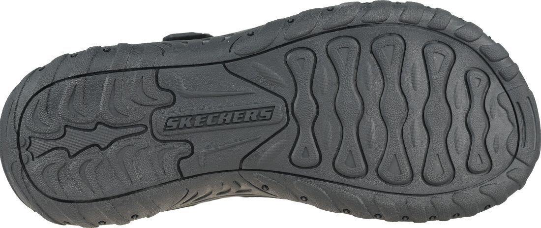 Meeste sandaalid Skechers Reggae Elsinore 204114 BBK, must hind ja info | Meeste plätud, sussid | kaup24.ee